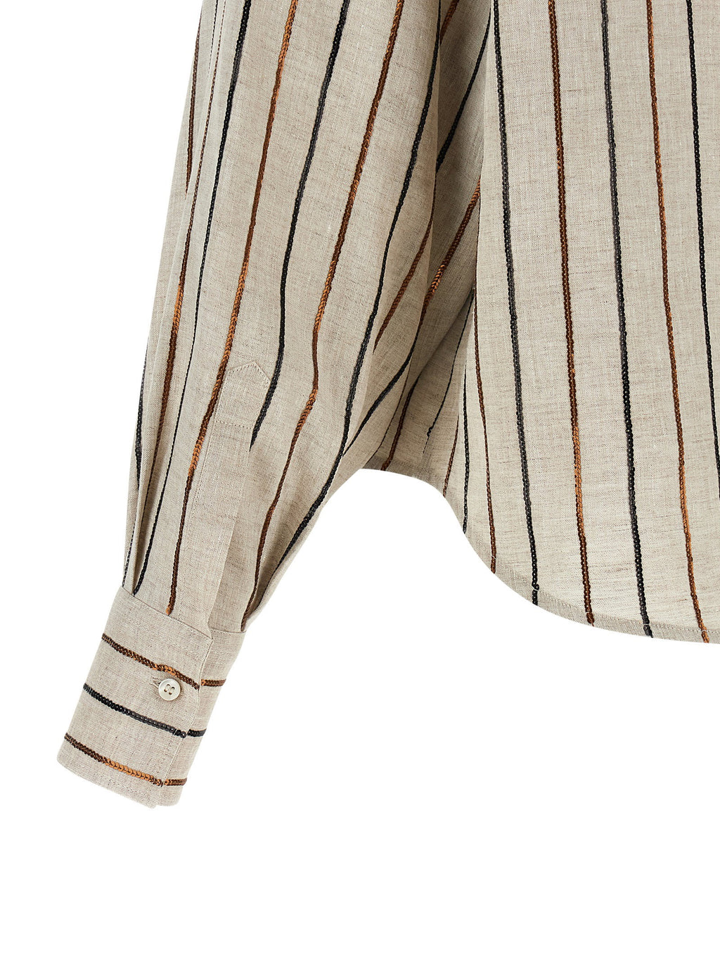 Brunello Cucinelli Sparkling Stripes Shirt