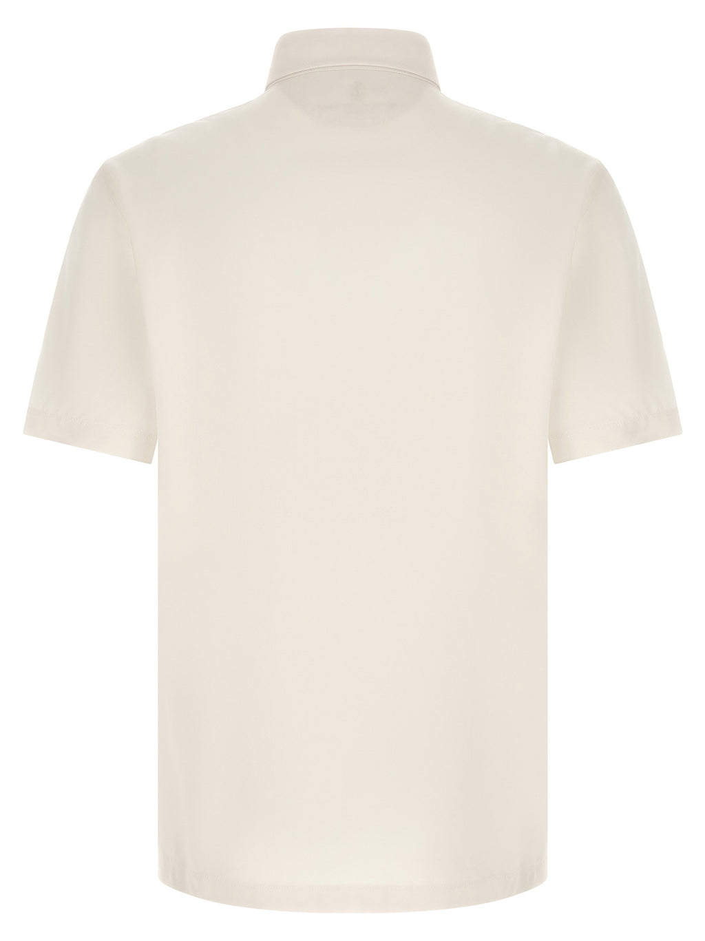 Brunello Cucinelli Heraldic Logo Polo Shirt
