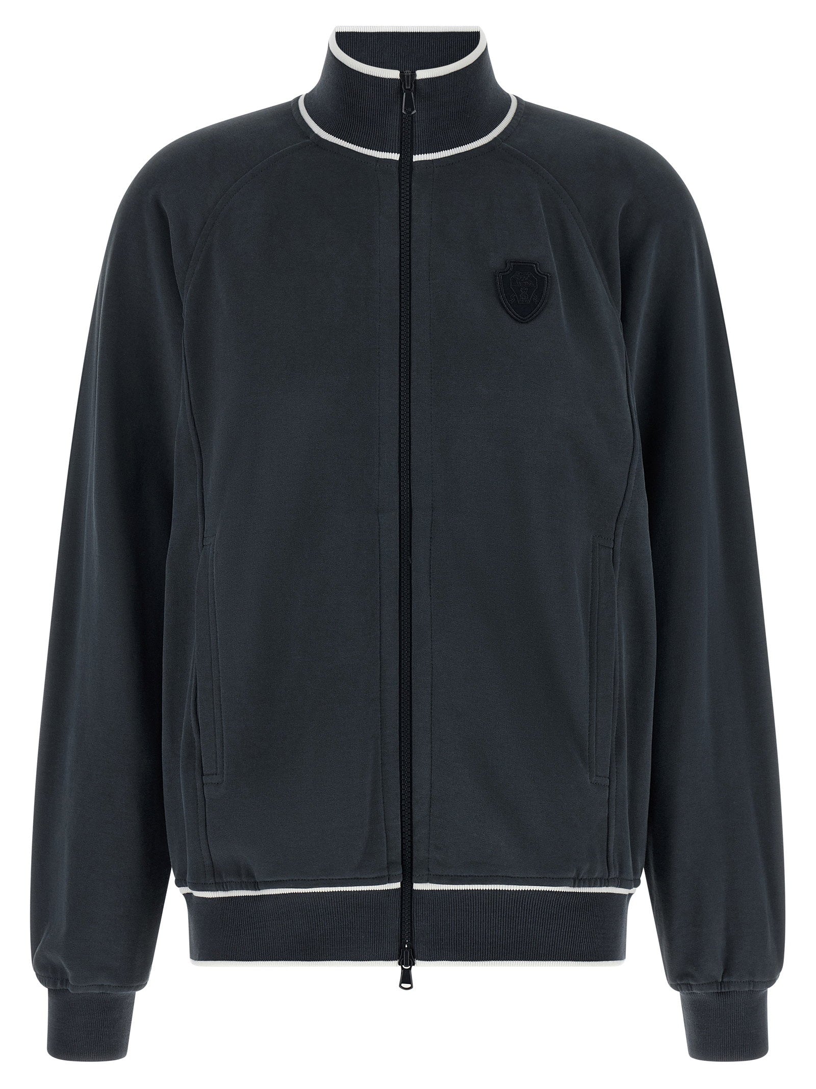 Brunello Cucinelli Heraldic Patch Sweatshirt