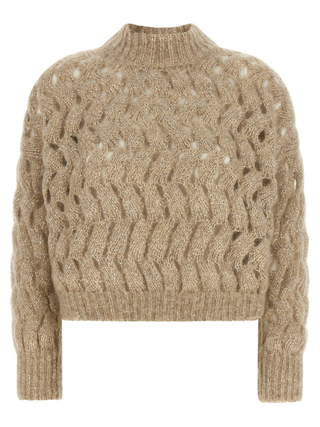 Brunello Cucinelli Dazzling Waves Sweater