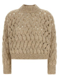 Brunello Cucinelli Dazzling Waves Sweater