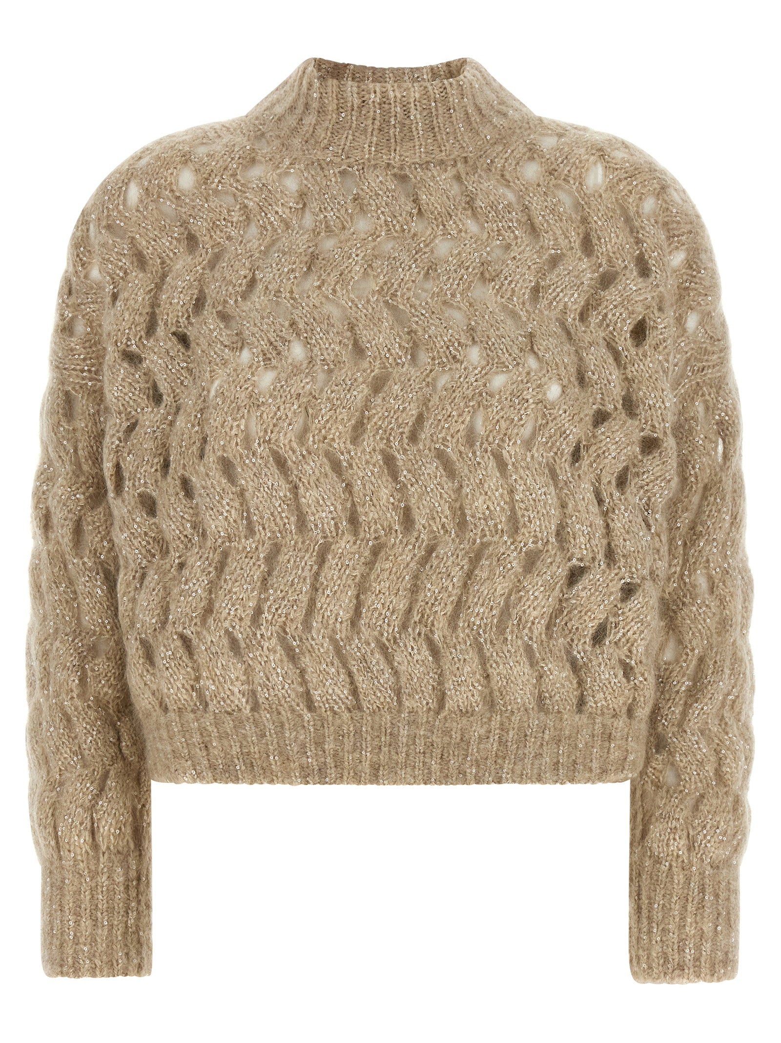 Brunello Cucinelli Dazzling Waves Sweater