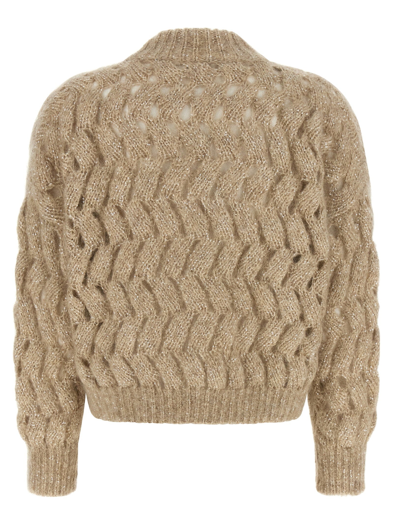 Brunello Cucinelli Dazzling Waves Sweater
