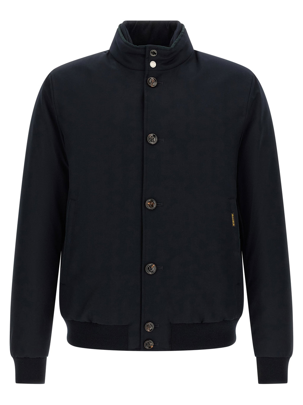 Moorer Janos Bomber Jacket - Acqua Line
