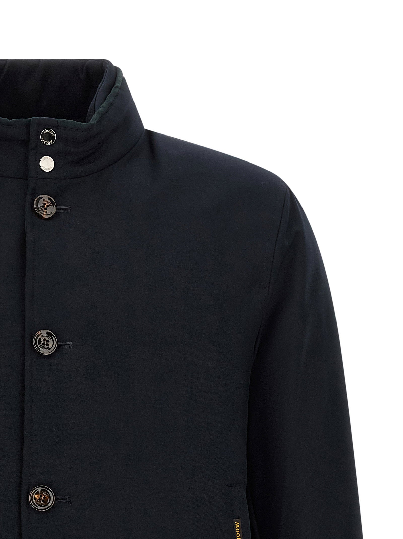 Moorer Janos Bomber Jacket - Acqua Line