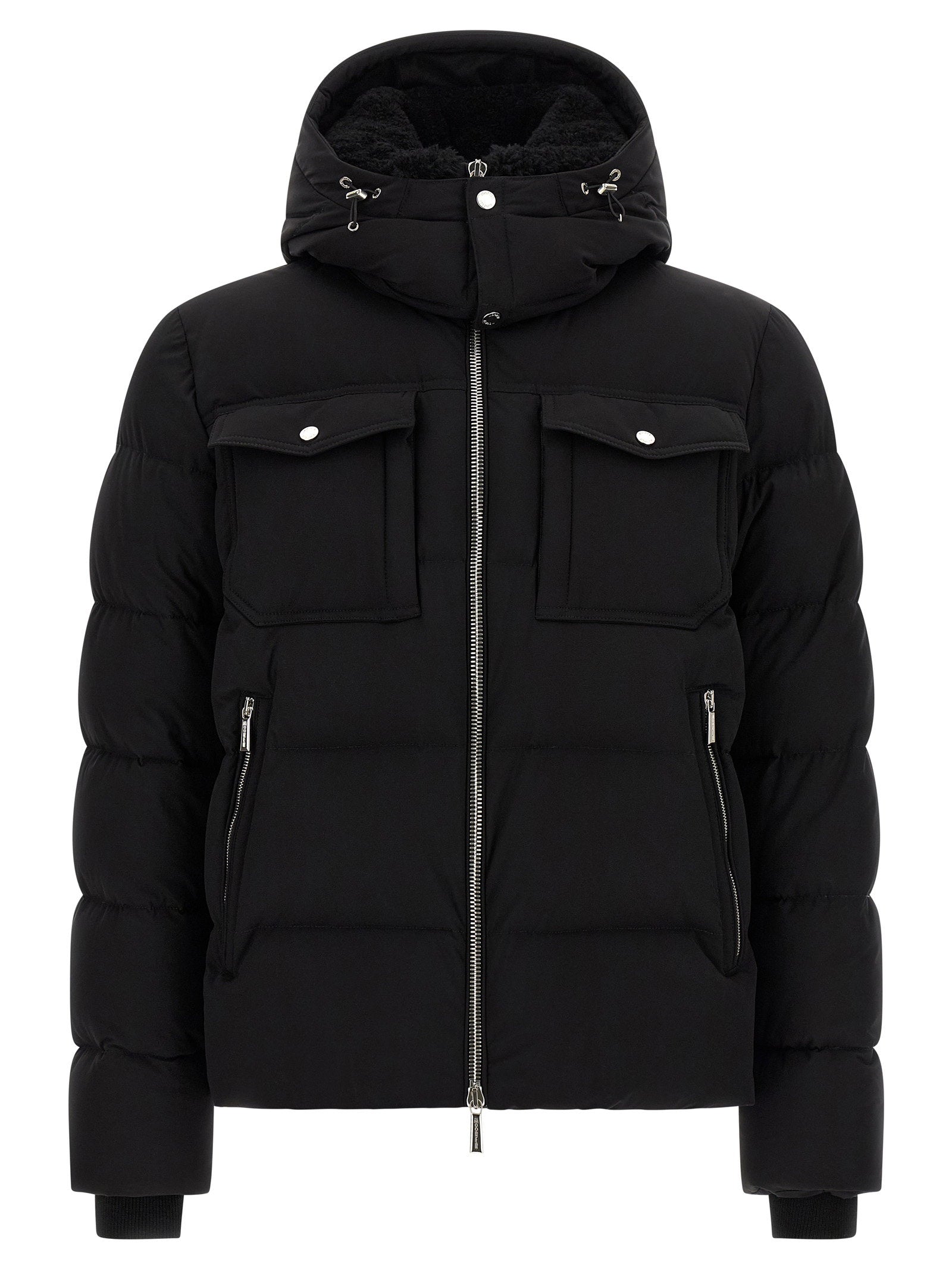 Moorer Alarick Bomber Jacket - Acqua Line