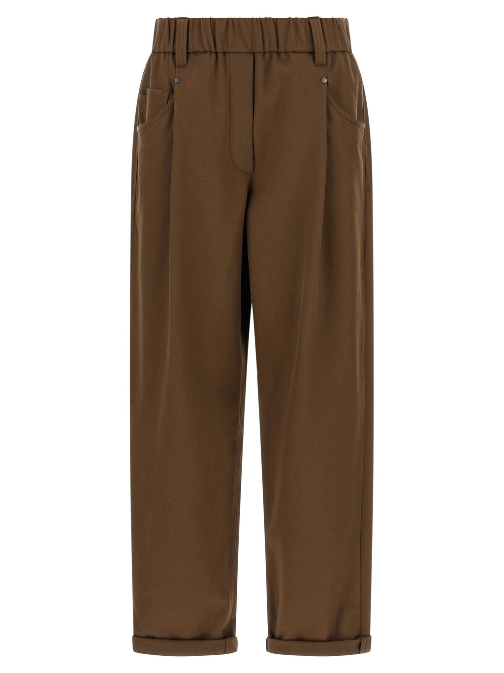 Brunello Cucinelli Baggy Pull-on Pants