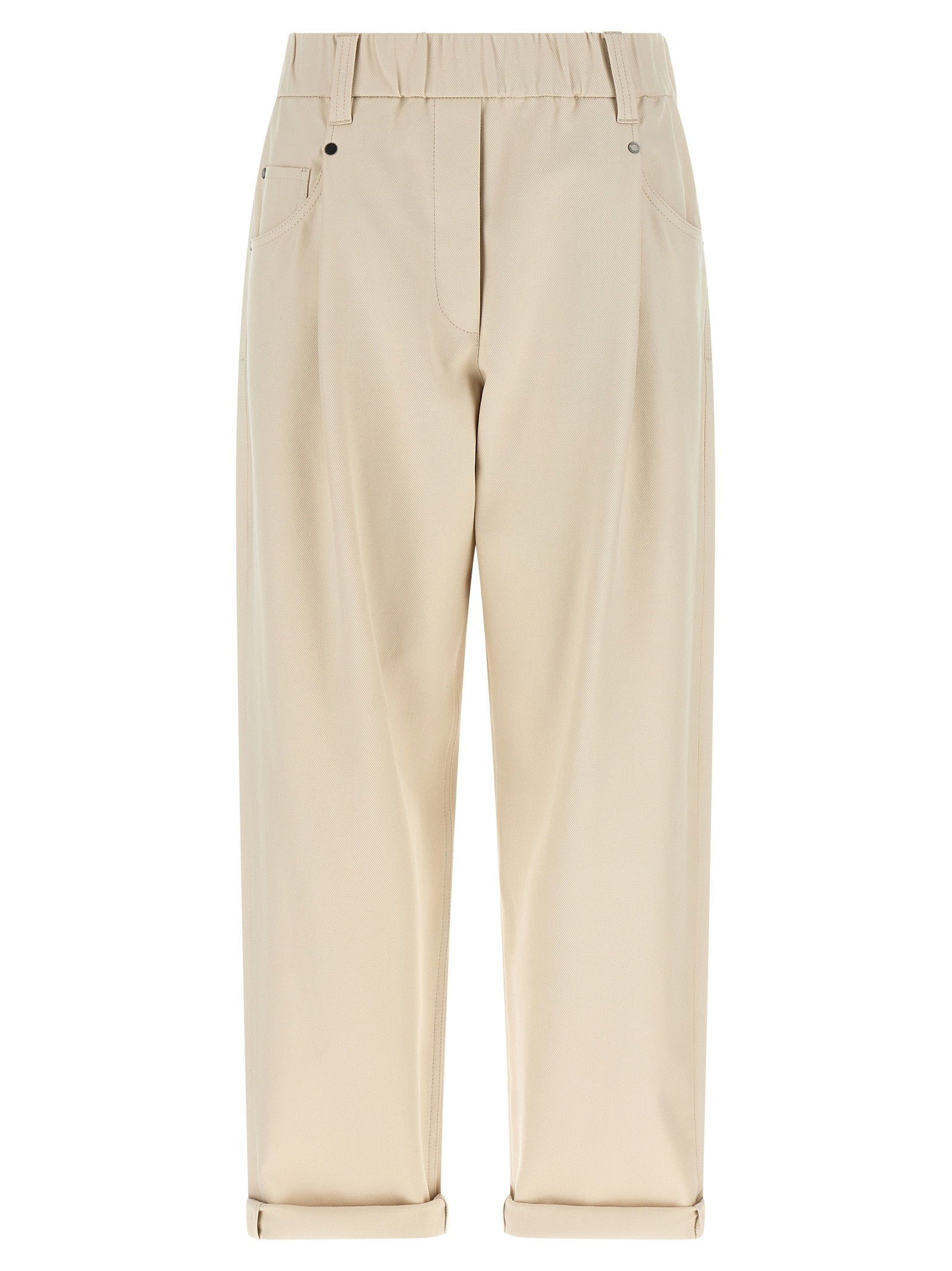 Brunello Cucinelli Baggy Pull-on Pants