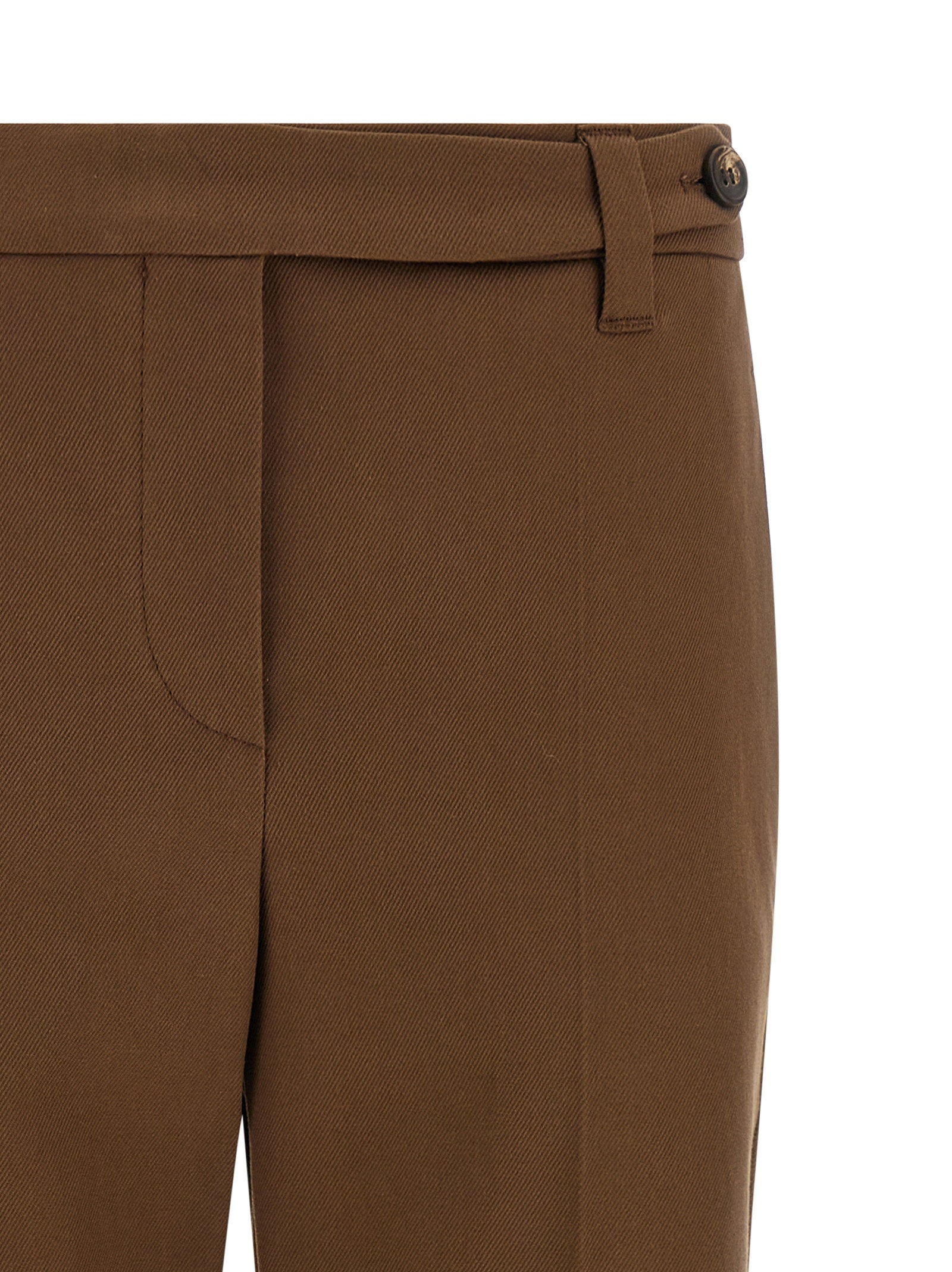Brunello Cucinelli Monile Cotton Pants