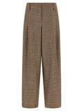Brunello Cucinelli Prince Of Wales Lamé Pants