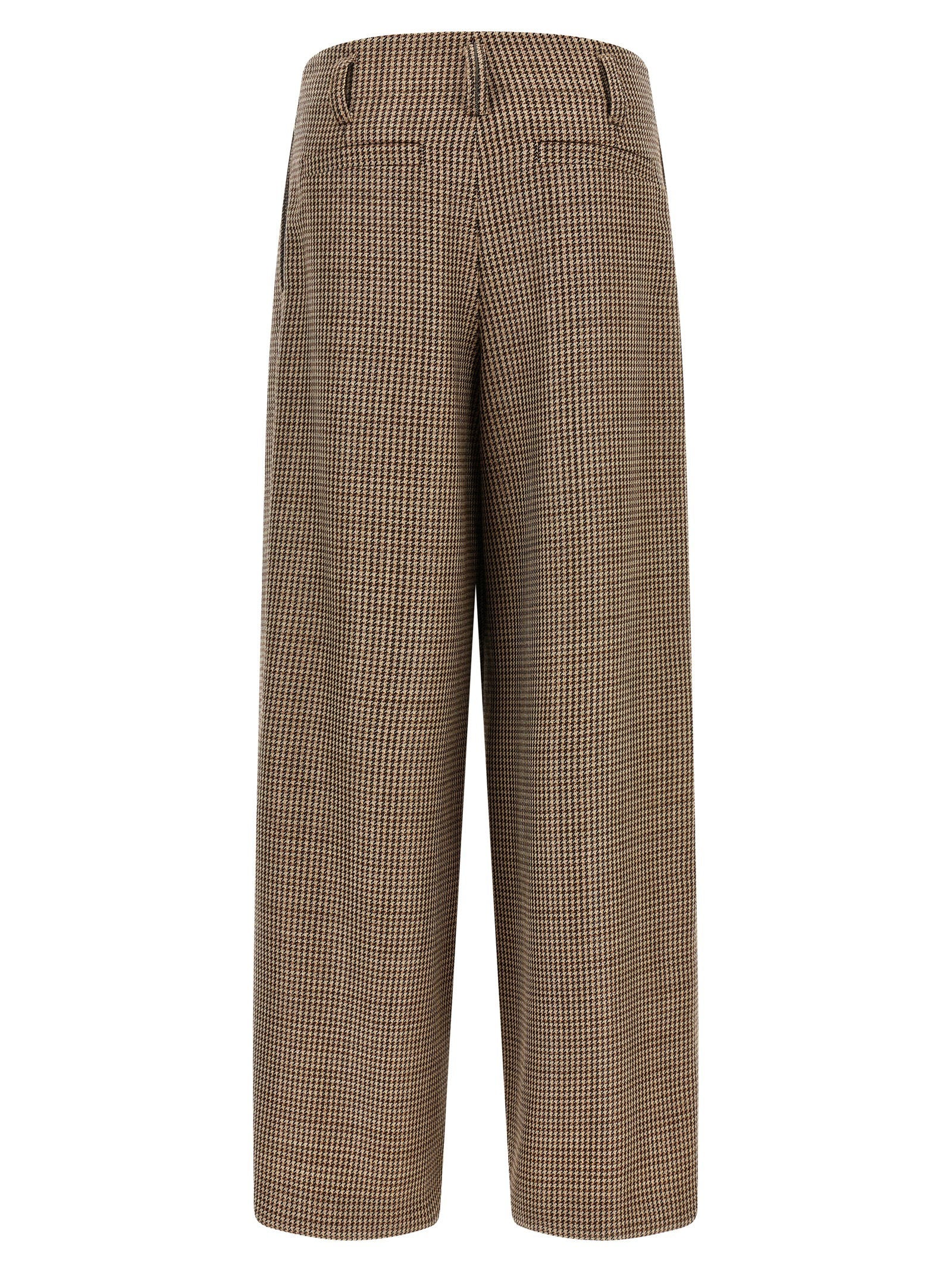 Brunello Cucinelli Prince Of Wales Lamé Pants