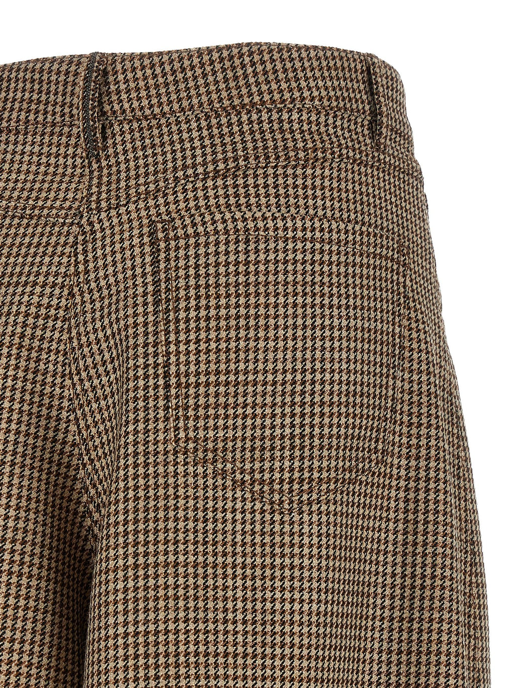 Brunello Cucinelli Prince Of Wales Lamé Bermuda Shorts
