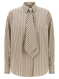 Brunello Cucinelli Shirt With Tie
