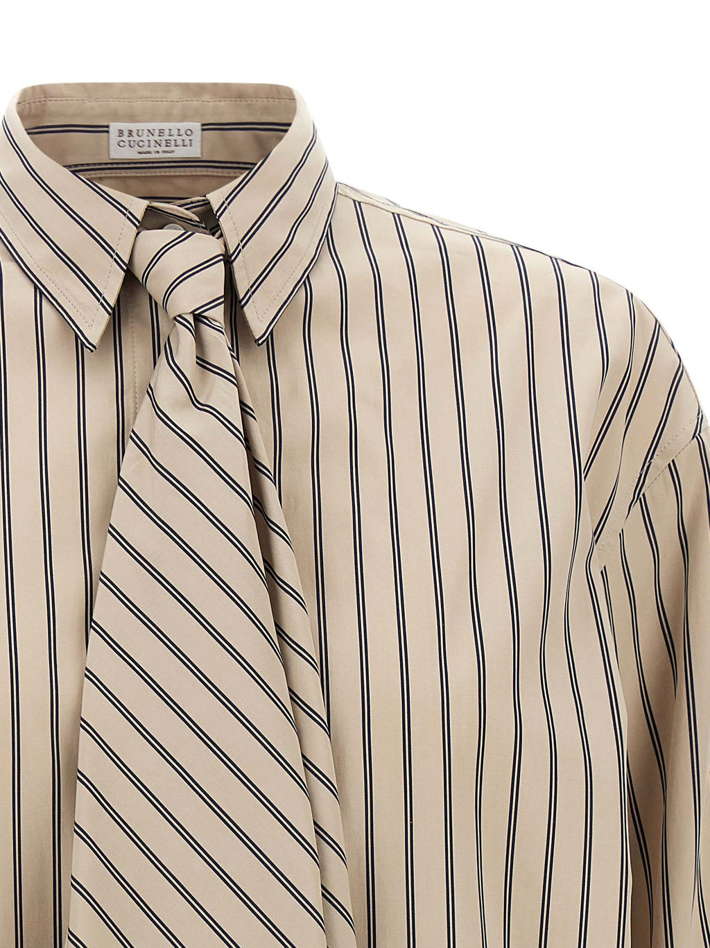 Brunello Cucinelli Shirt With Tie