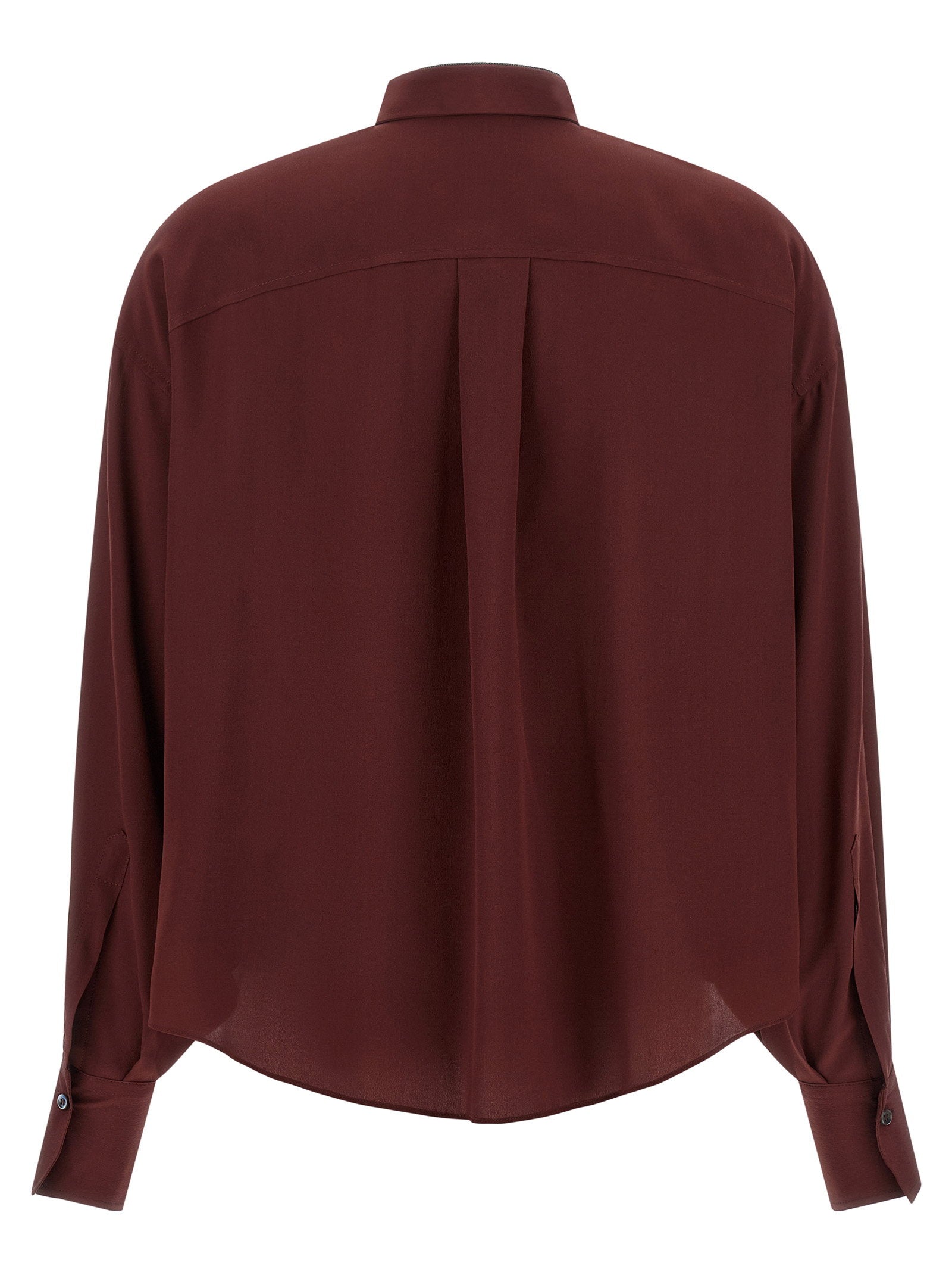 Brunello Cucinelli Shiny Collar Shirt