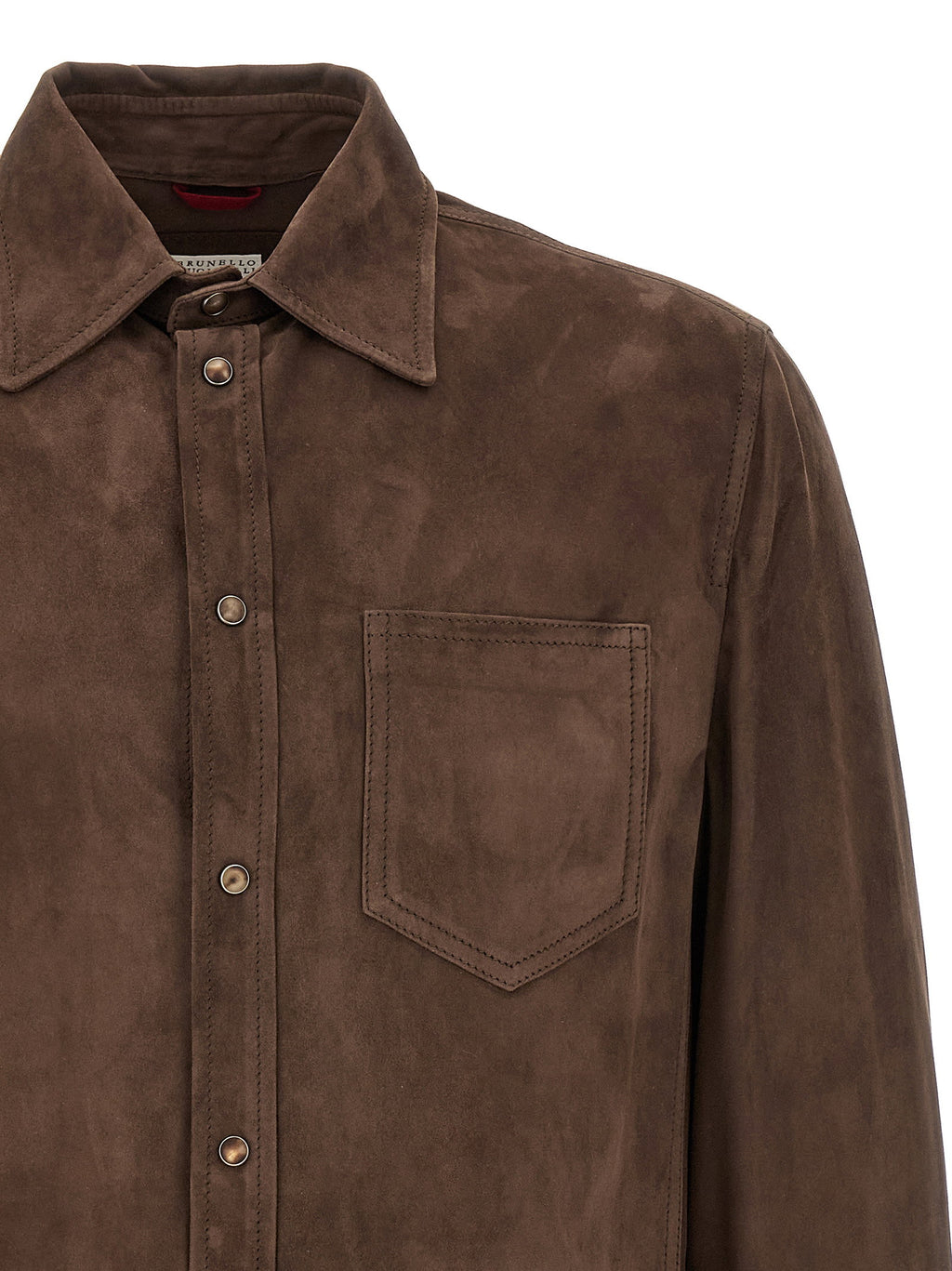 Brunello Cucinelli Suede Overshirt