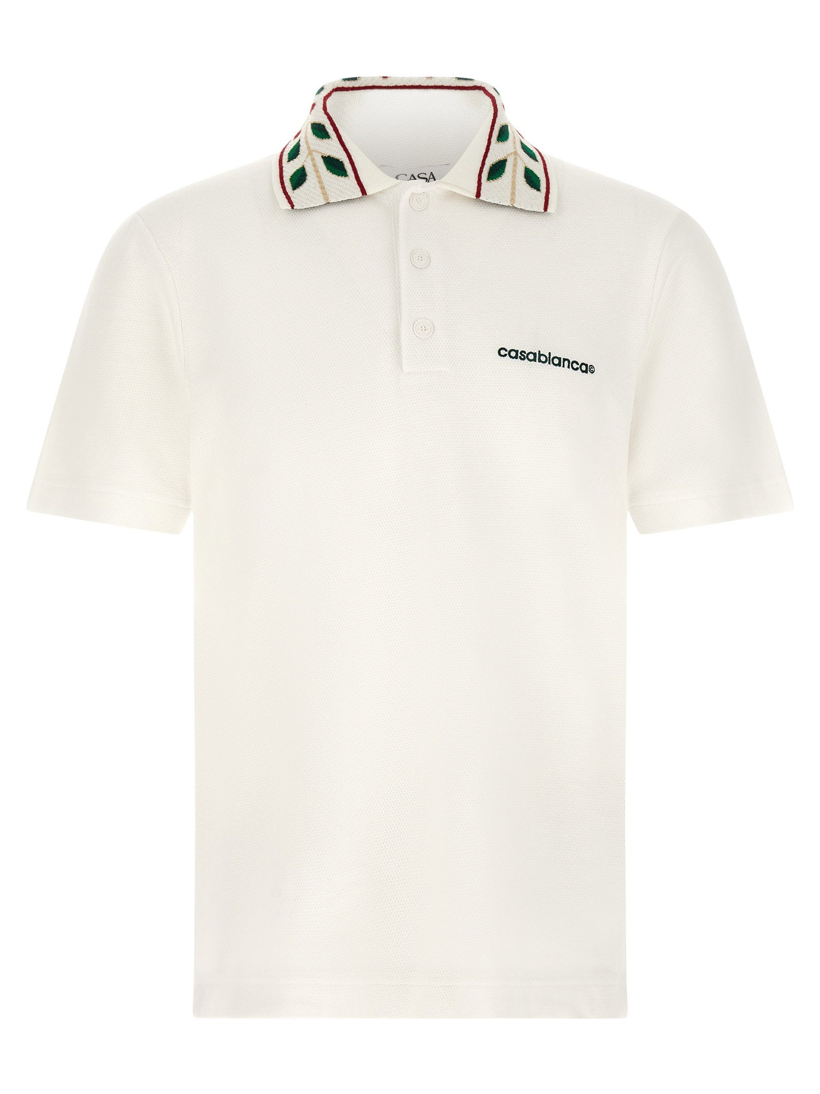 Casablanca Laurel Polo Shirt