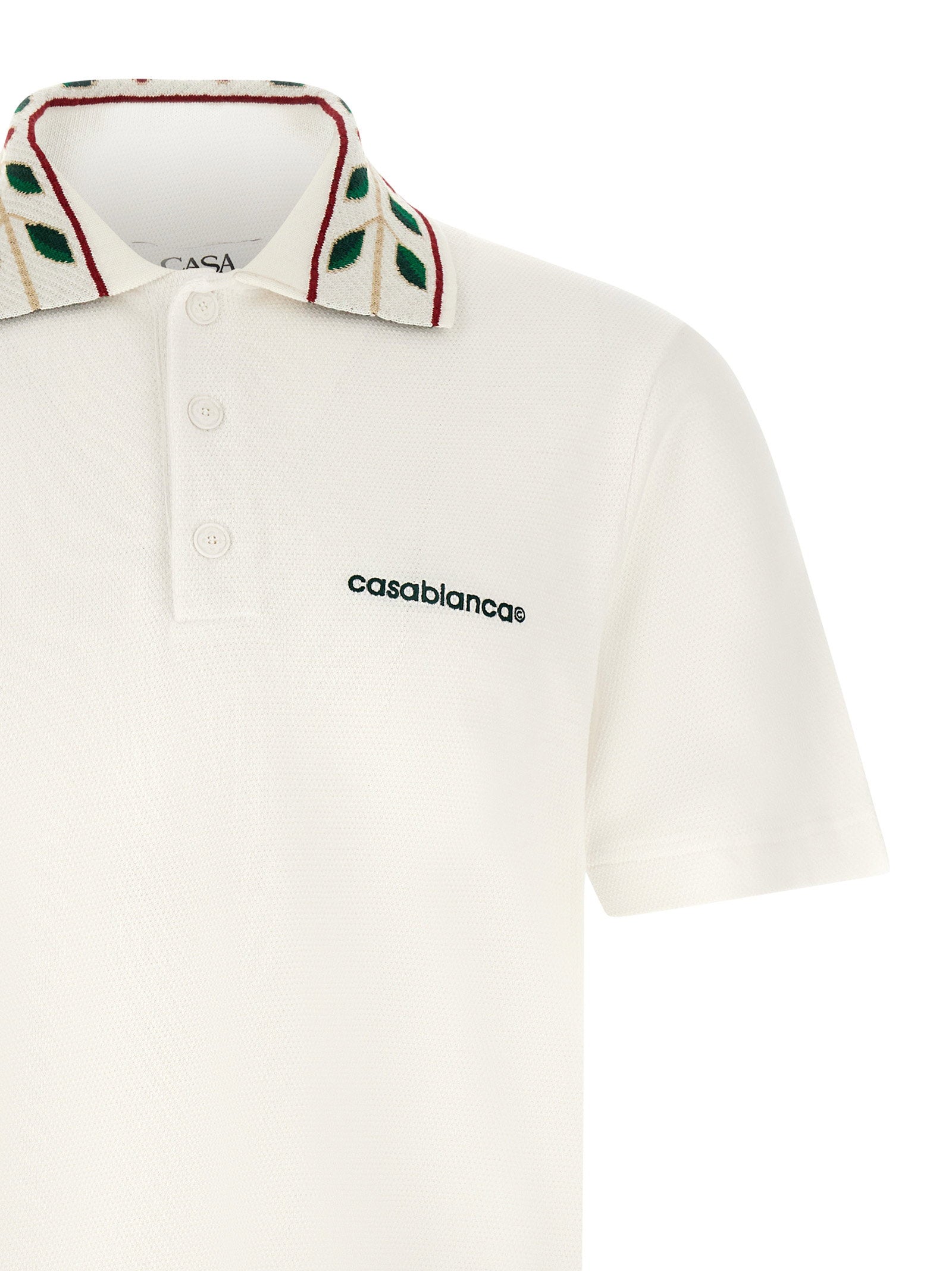 Casablanca Laurel Polo Shirt