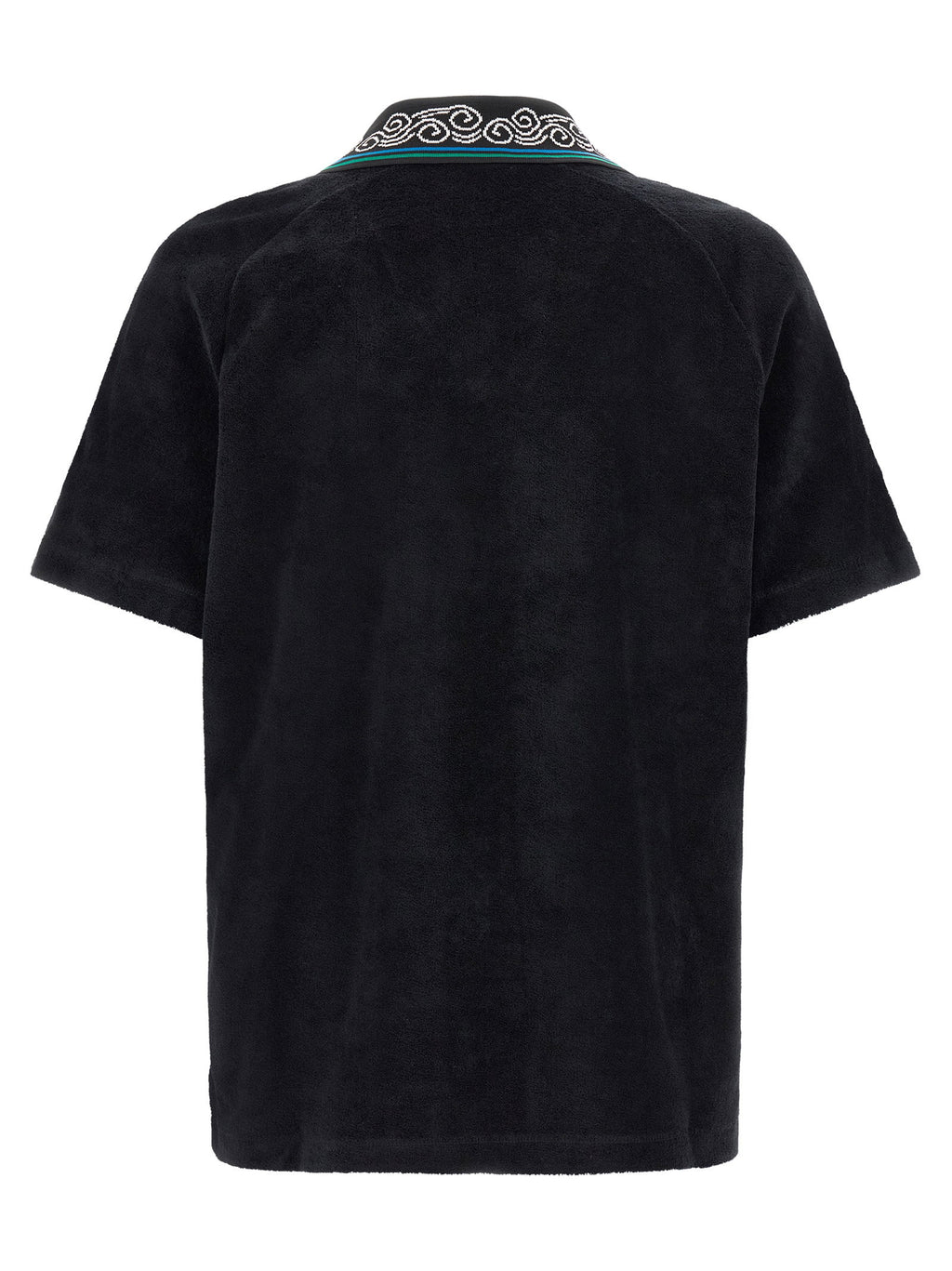 Casablanca Towelling Jacquard Polo Shirt