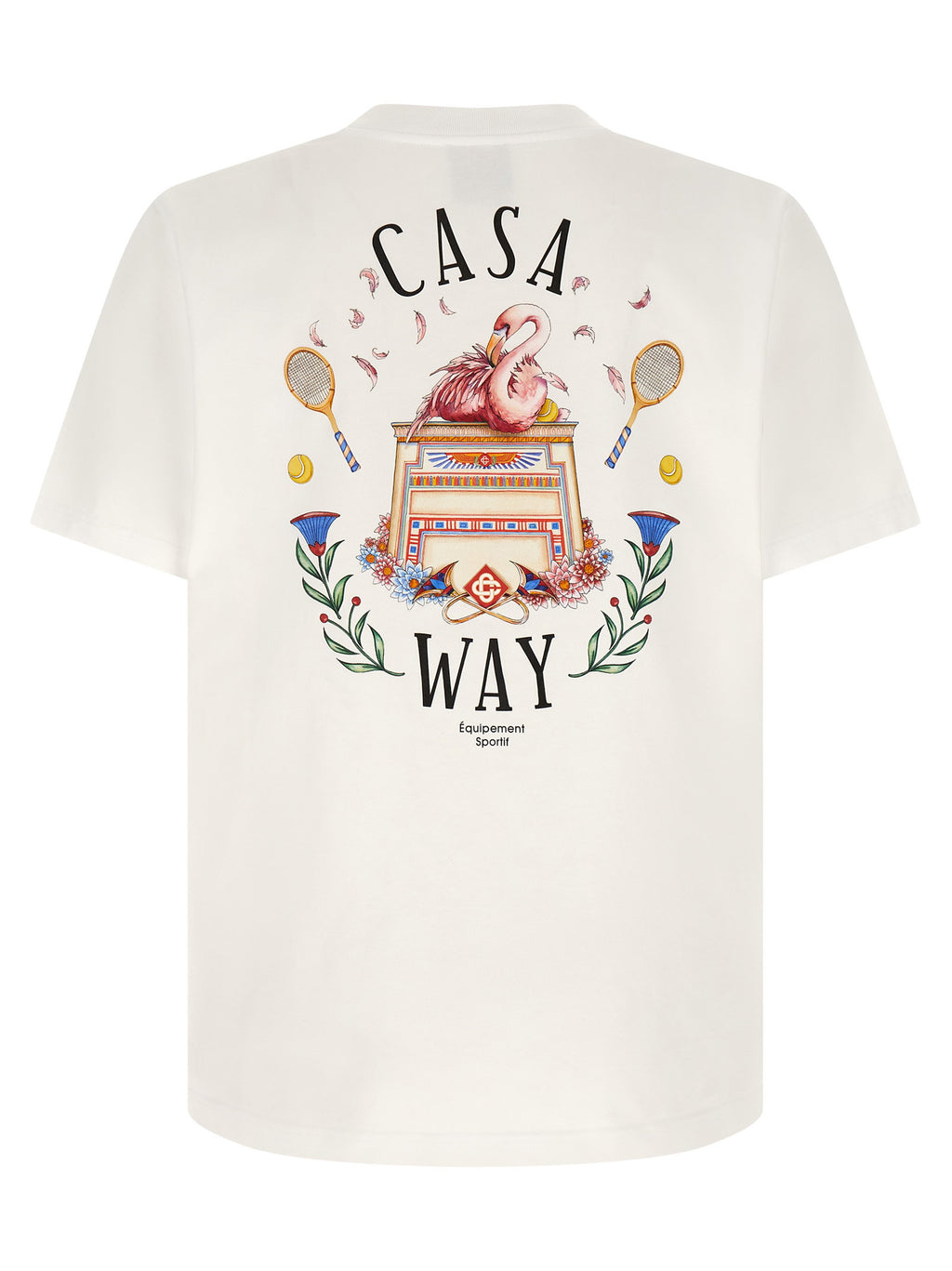 Casablanca T-shirt With Casa Way Print