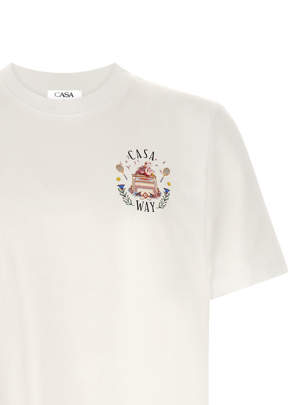 Casablanca T-shirt With Casa Way Print