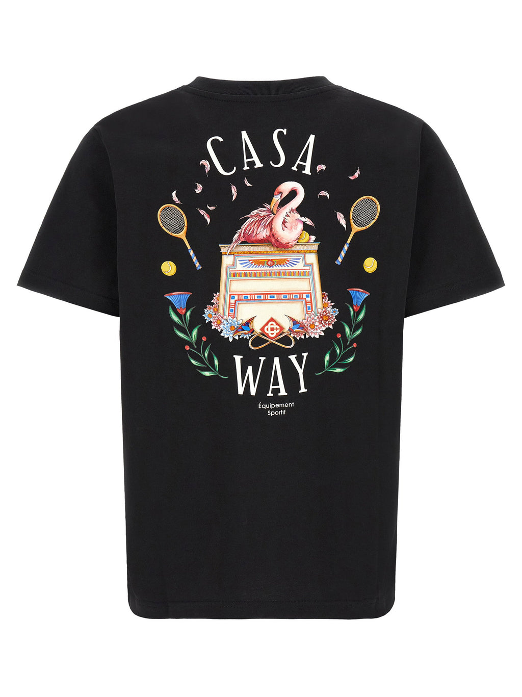 Casablanca T-shirt With Casa Way Print