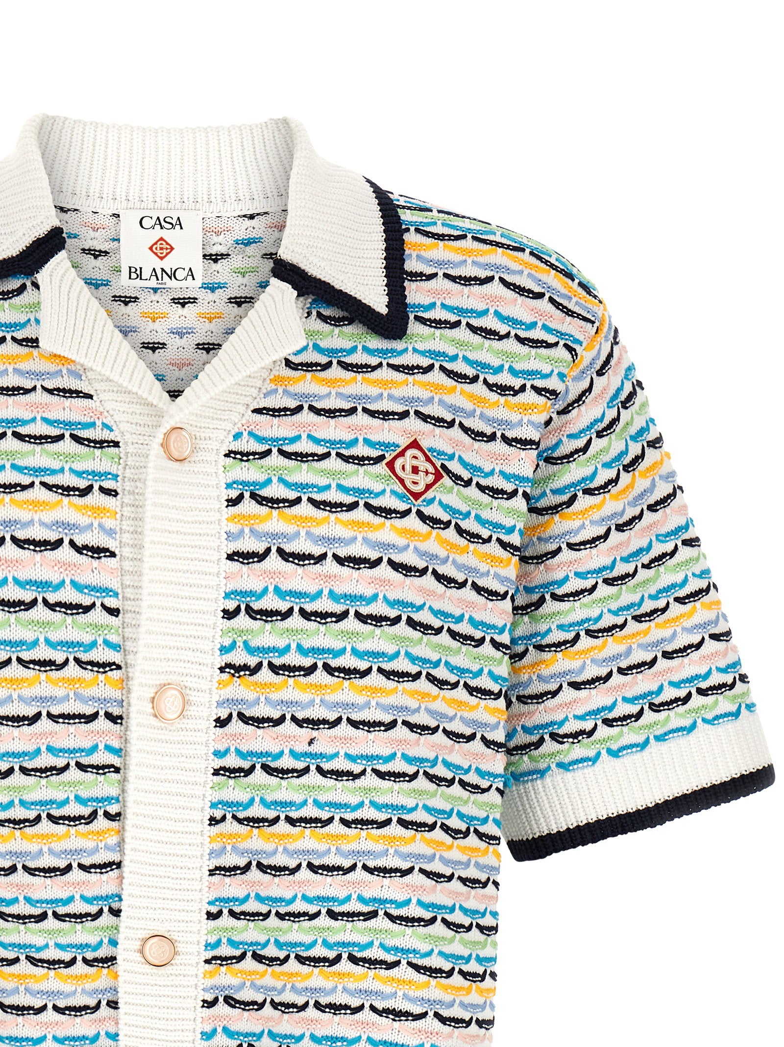 Casablanca Tuck Stitch Shirt