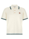 Casablanca Bouclé Polo Shirt