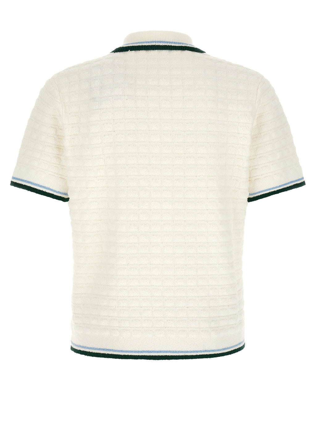 Casablanca Bouclé Polo Shirt