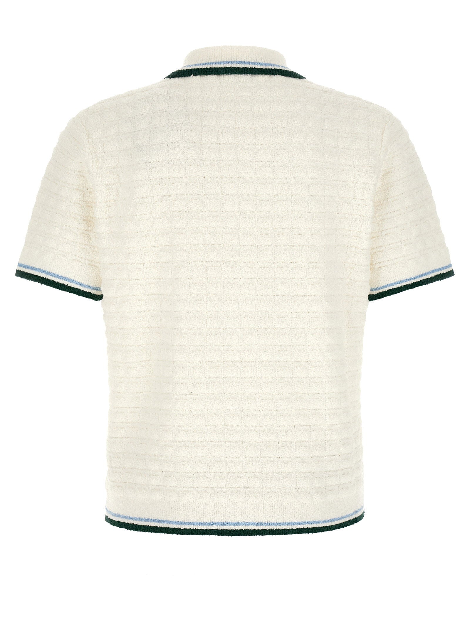 Casablanca Bouclé Polo Shirt