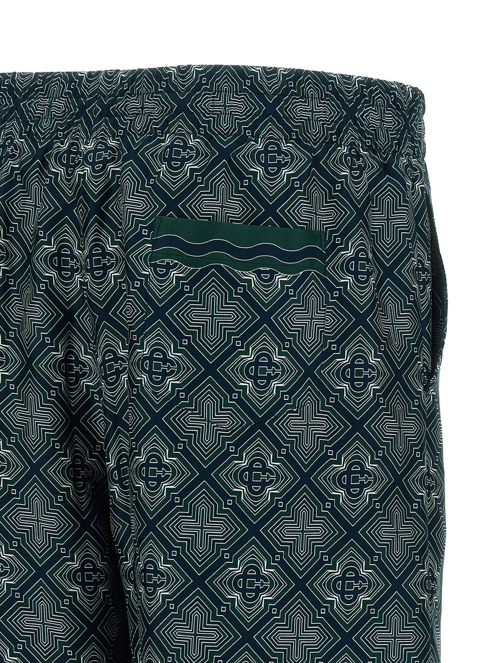Casablanca Radiating Monogram Shorts