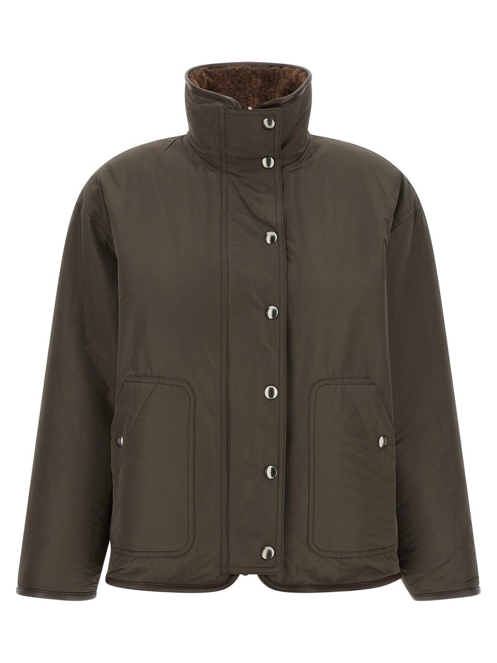 Brunello Cucinelli Fuzzy Reversible Jacket