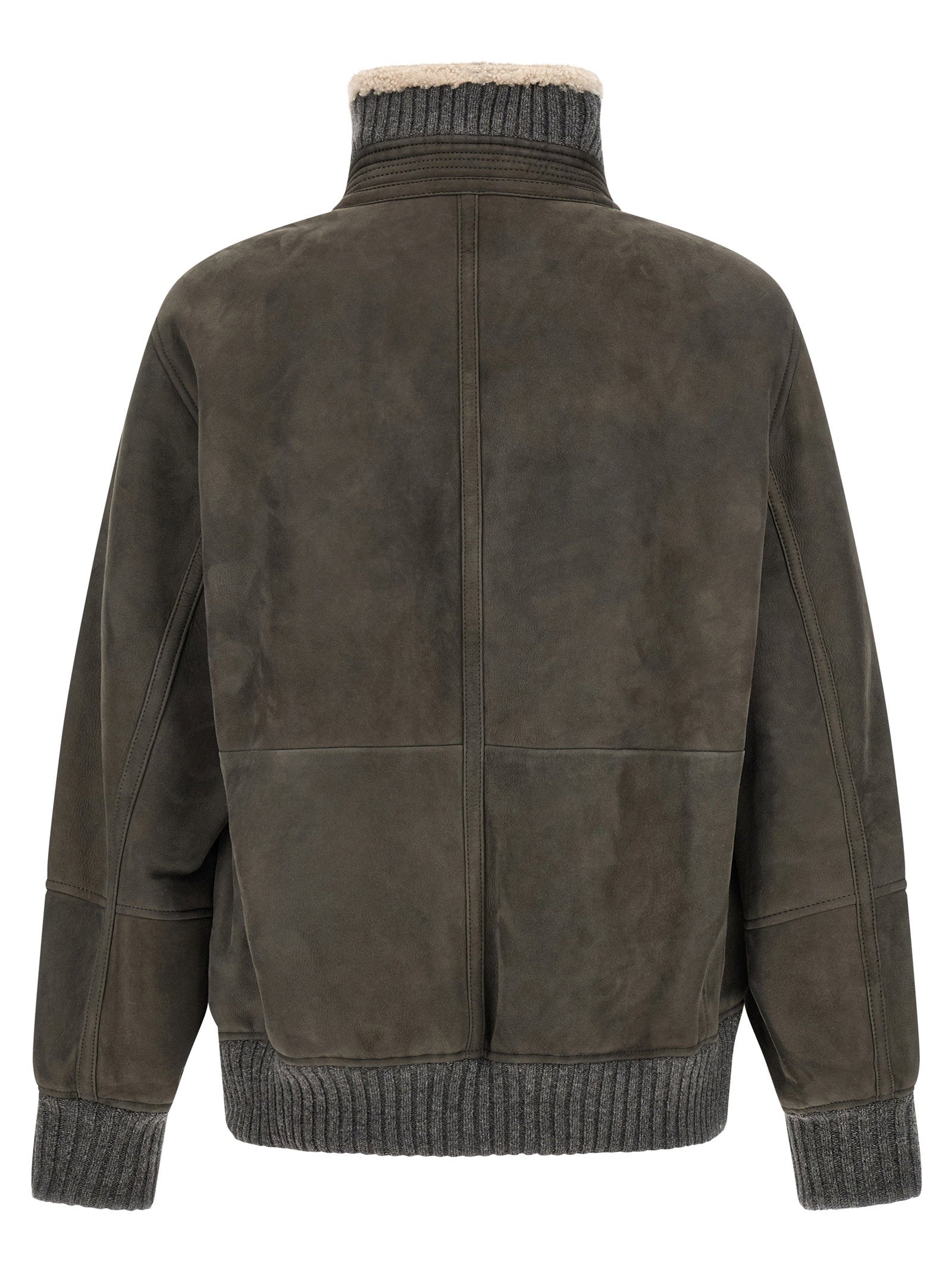 Brunello Cucinelli Leather Jacket