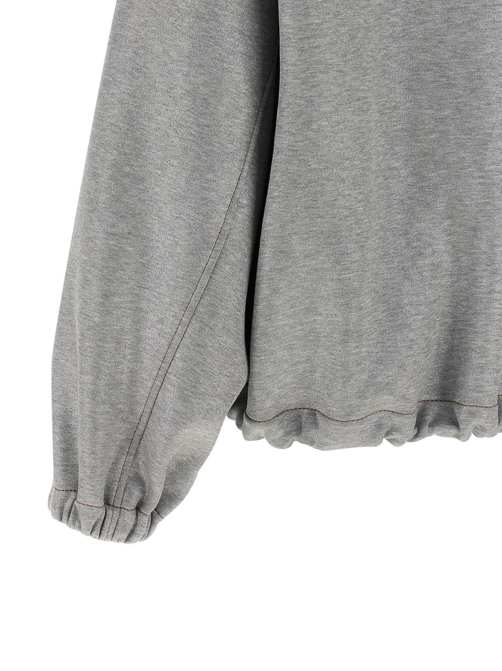Brunello Cucinelli Shiny Zipper Pull Bomber Jacket