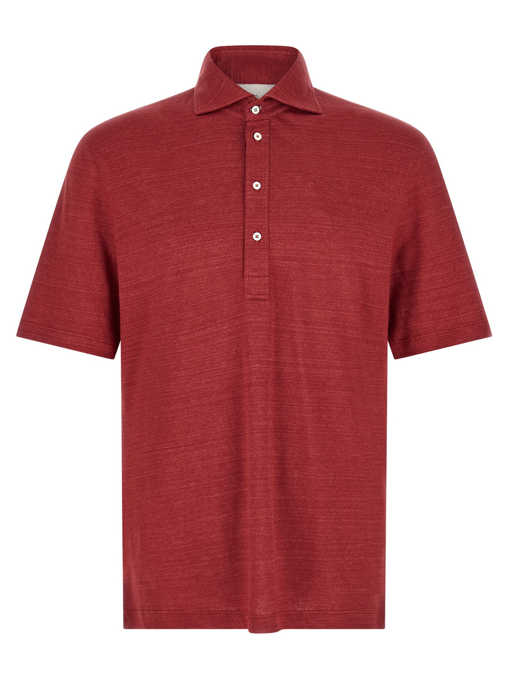 Brunello Cucinelli Polo Jersey Mélange