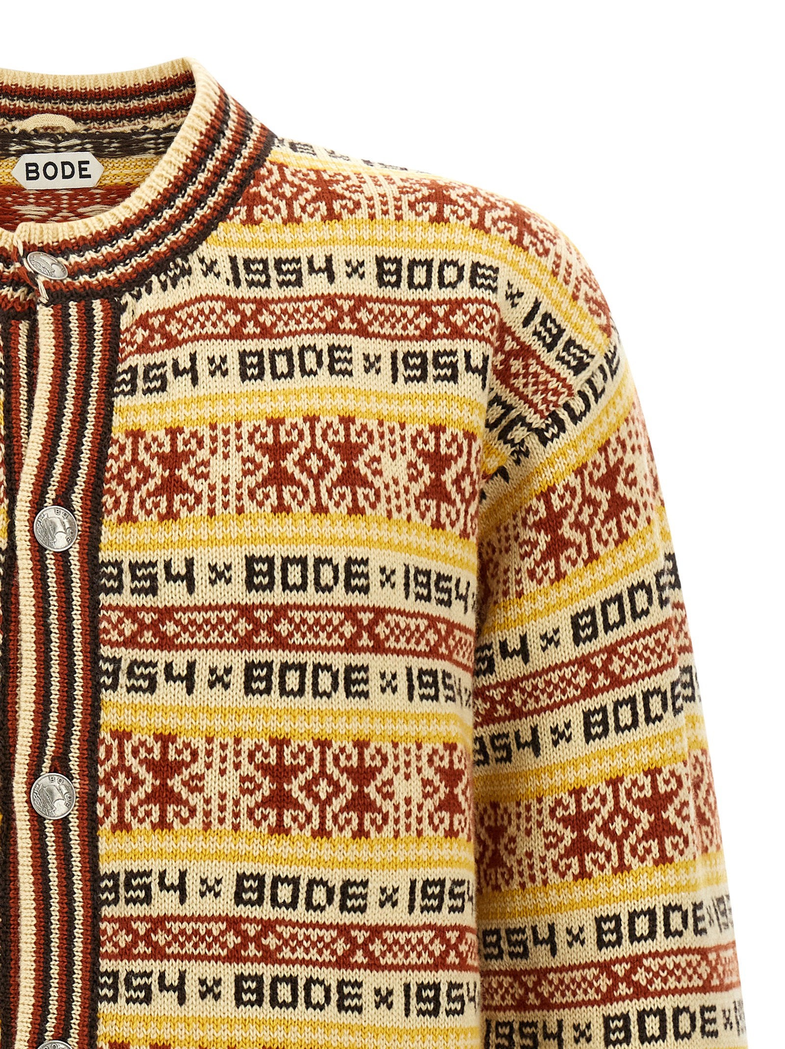 Bode Marzipan Cardigan