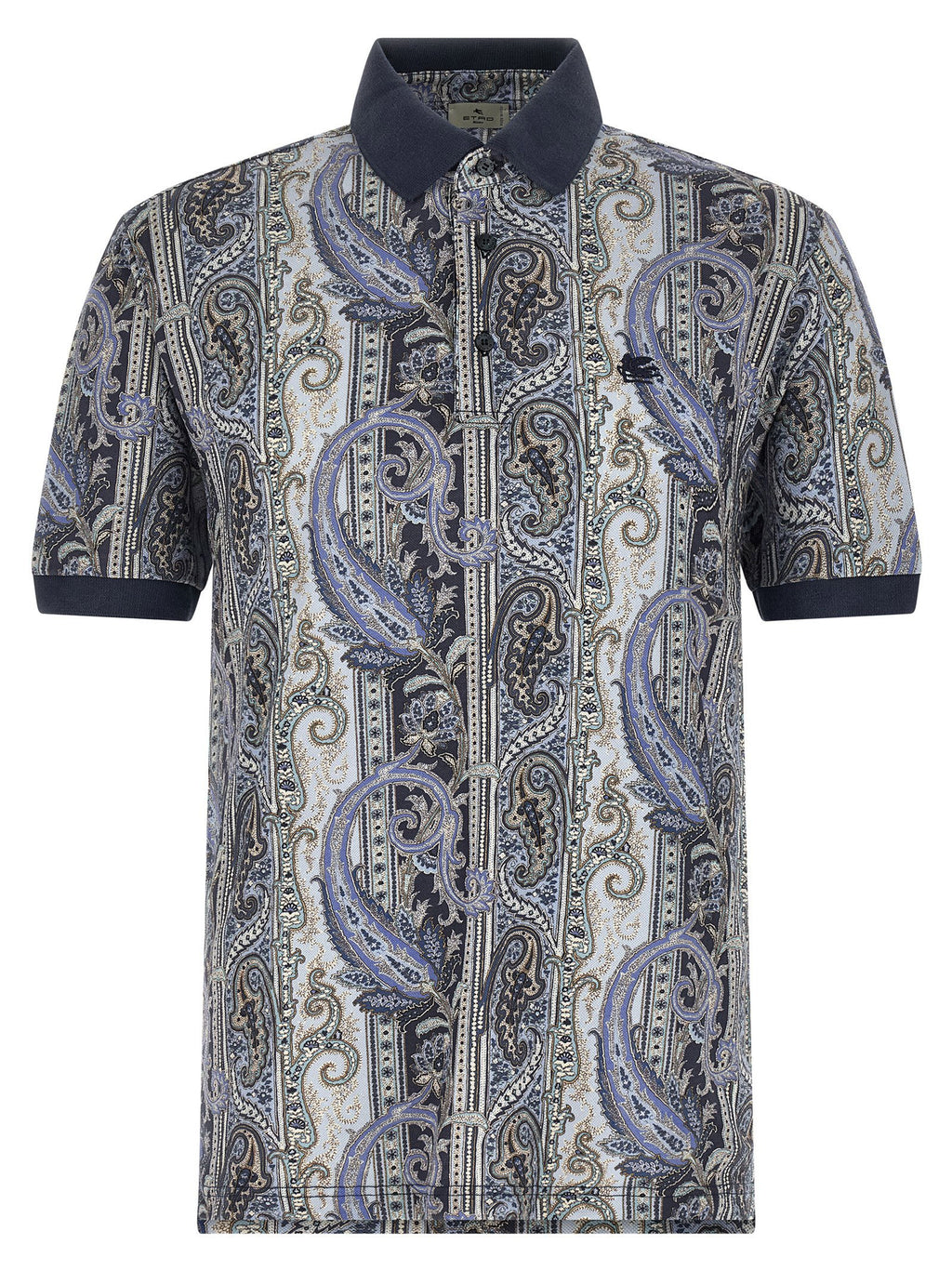 Etro Arnica Paisley Polo Shirt