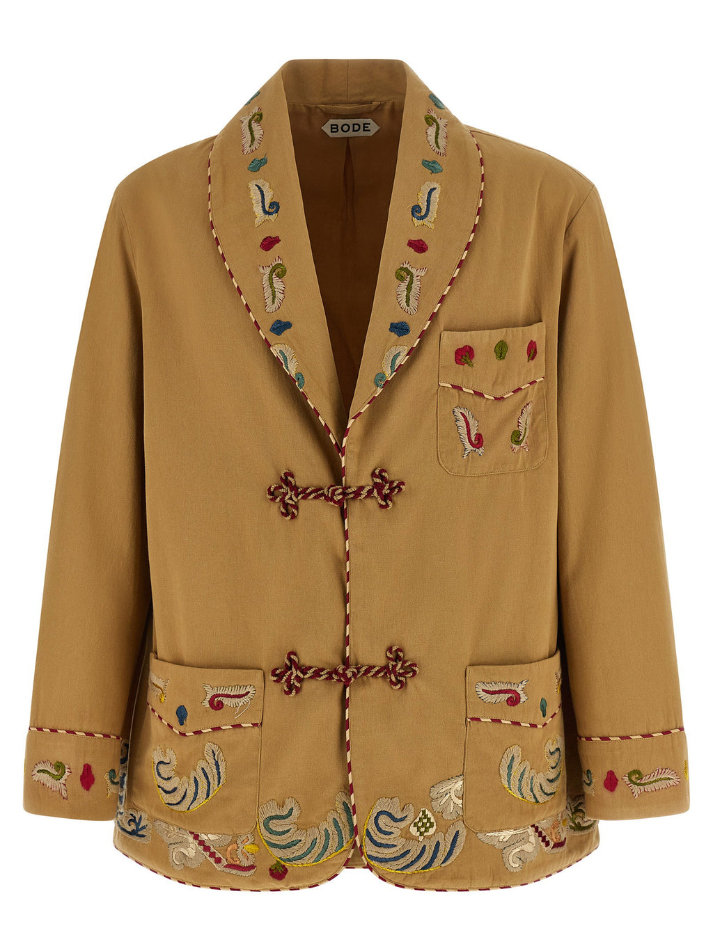 Bode Feather Runner Smoking Blazer