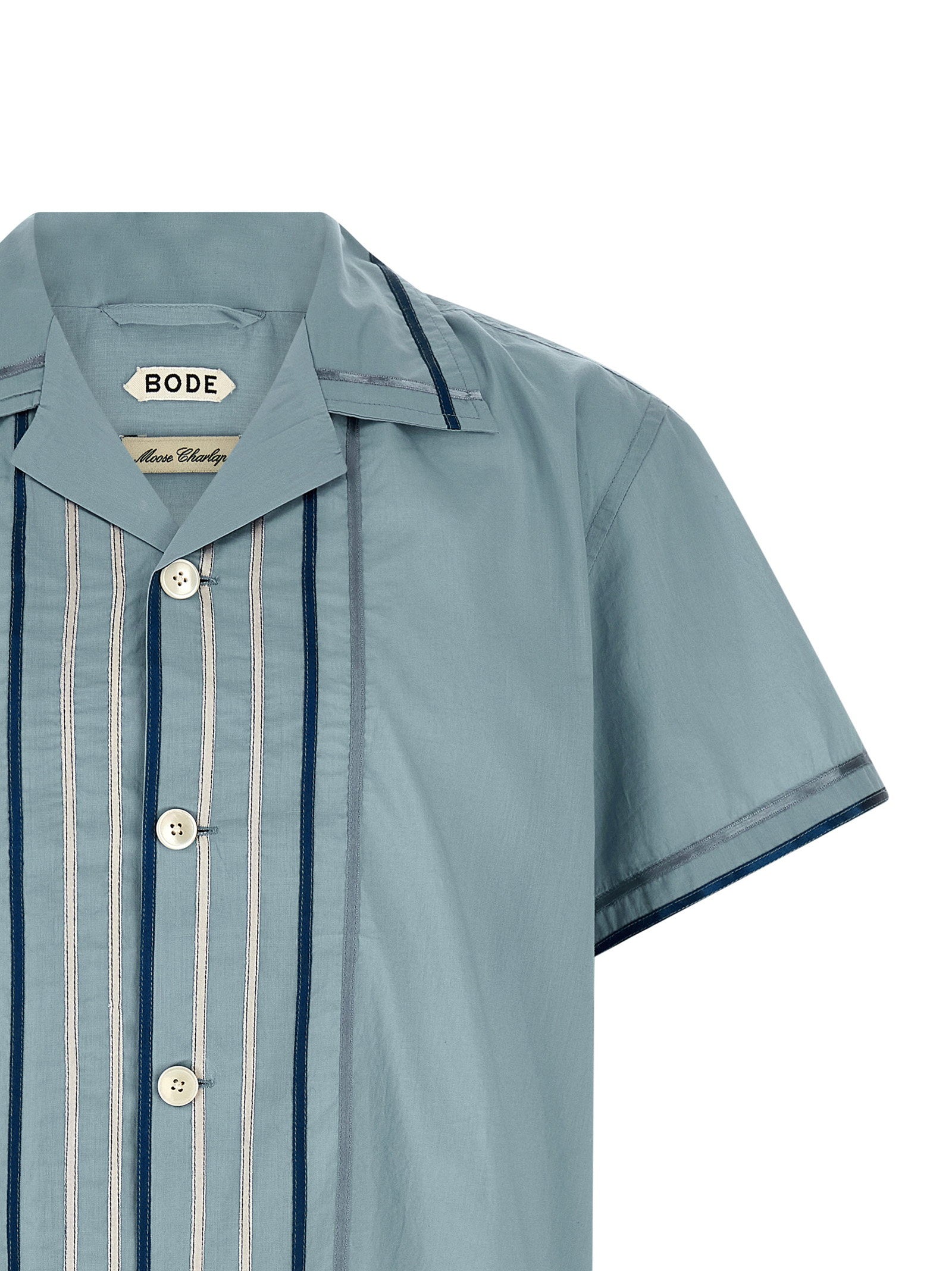 Bode Ribbon Plaid Shirt