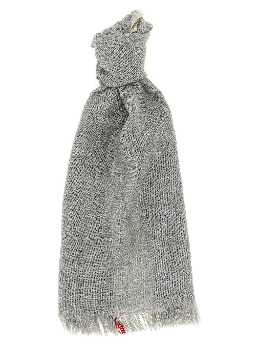 Brunello Cucinelli Contrast Border Scarf