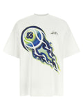 Casablanca Flaming Tennis Ball T-shirt