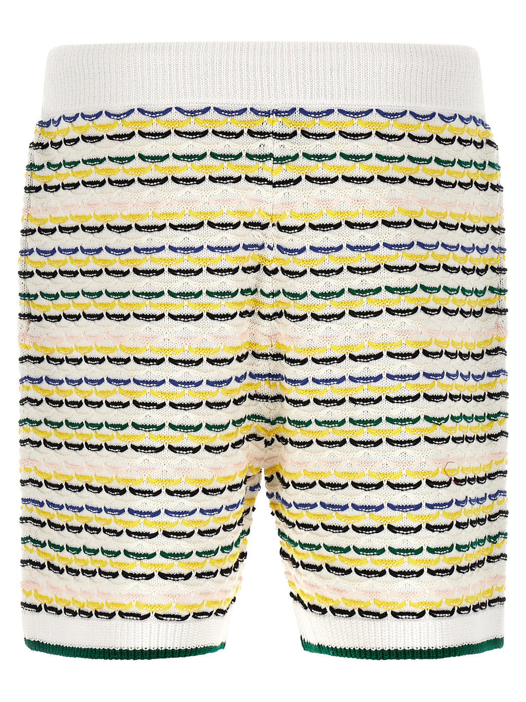 Casablanca Tuck Stitch Bermuda Shorts