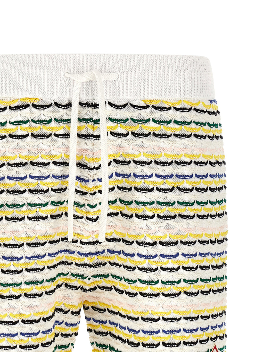 Casablanca Tuck Stitch Bermuda Shorts