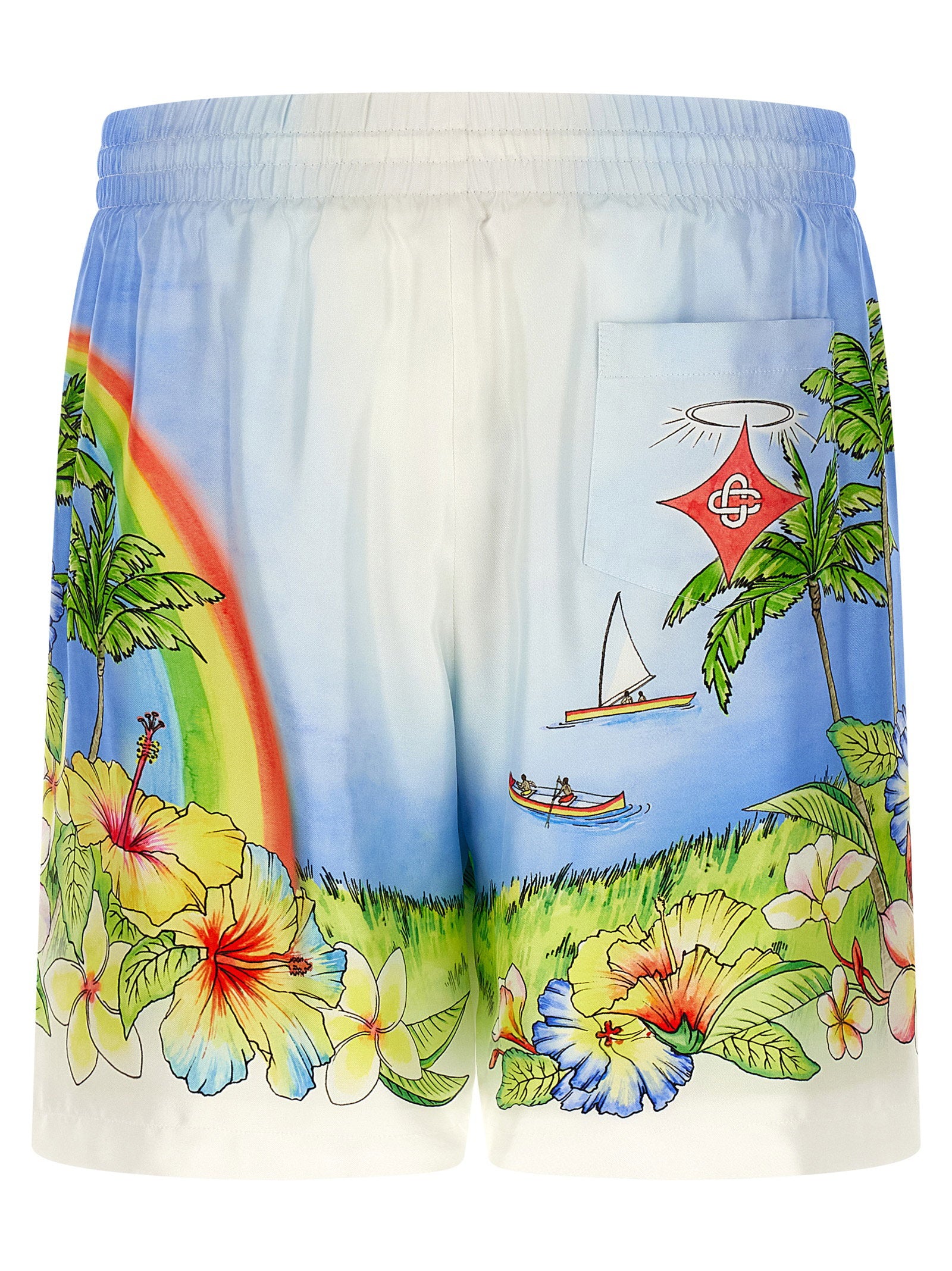 Casablanca Aloha Bermuda Shorts