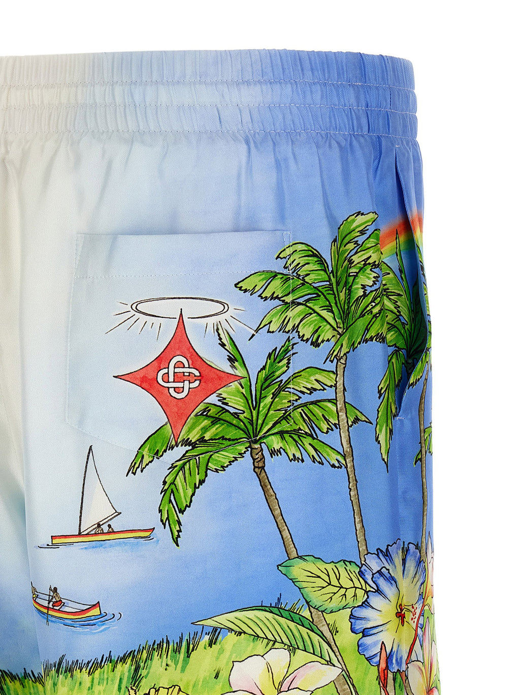 Casablanca Aloha Bermuda Shorts