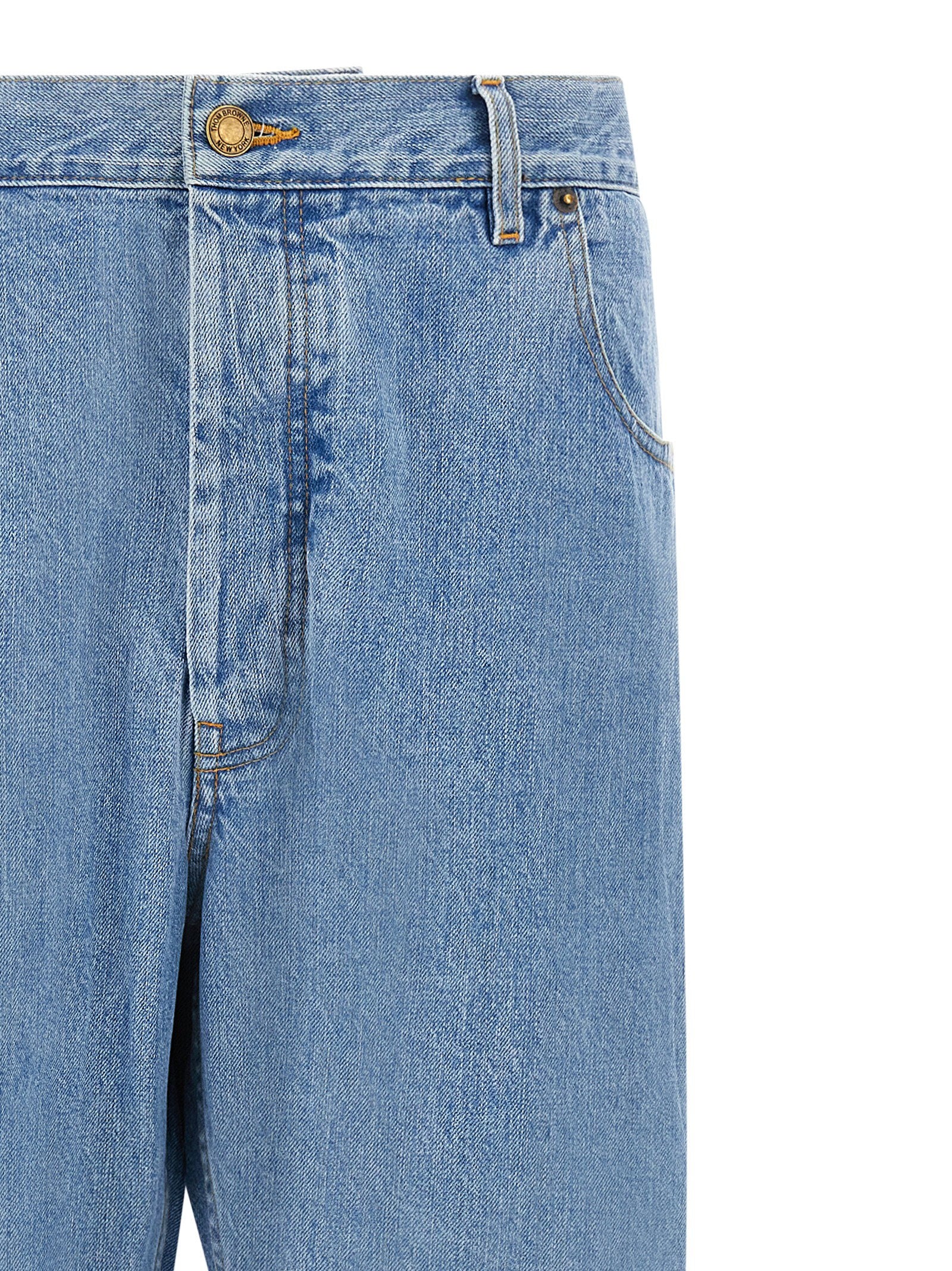 Thom Browne Back Martingale Jeans