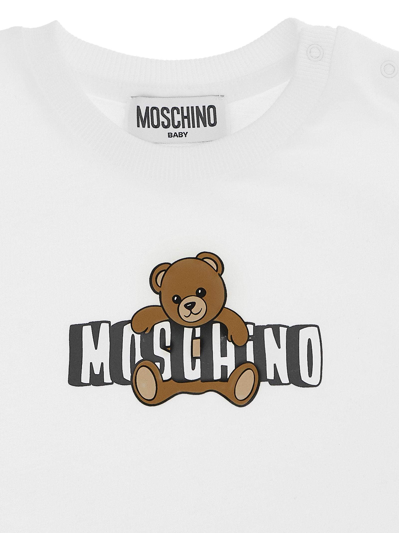 Moschino Baby Moschino Teddy Bear T-shirt + Bermuda Suits