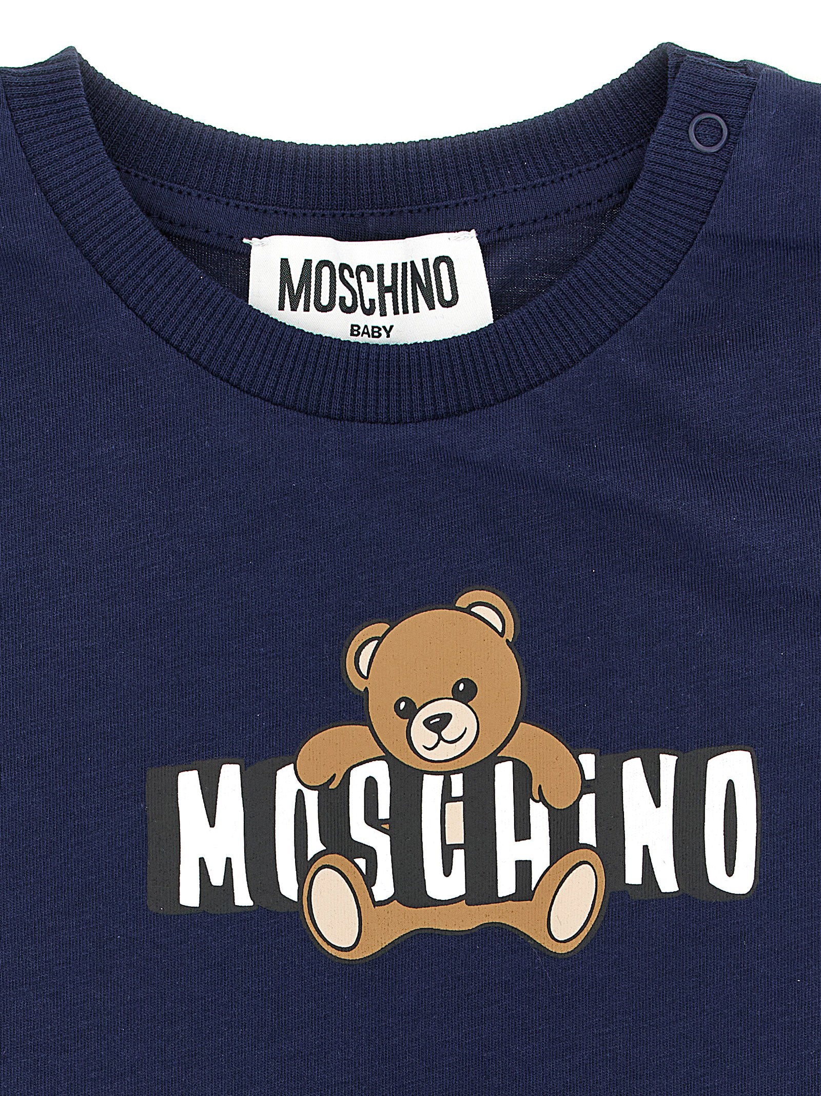 Moschino Baby Moschino Teddy Bear T-shirt + Bermuda Suits