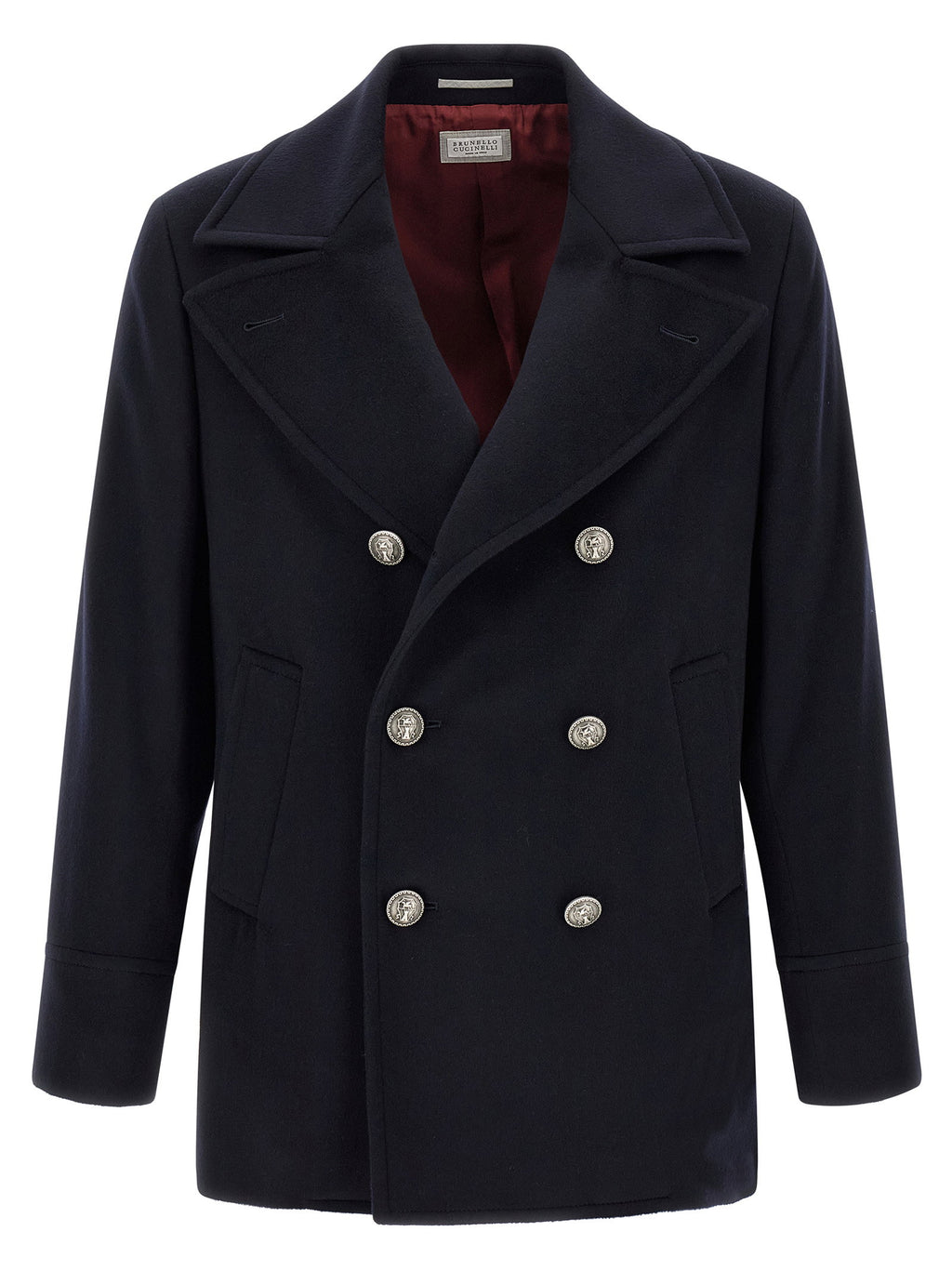 Brunello Cucinelli Peacoat Coat