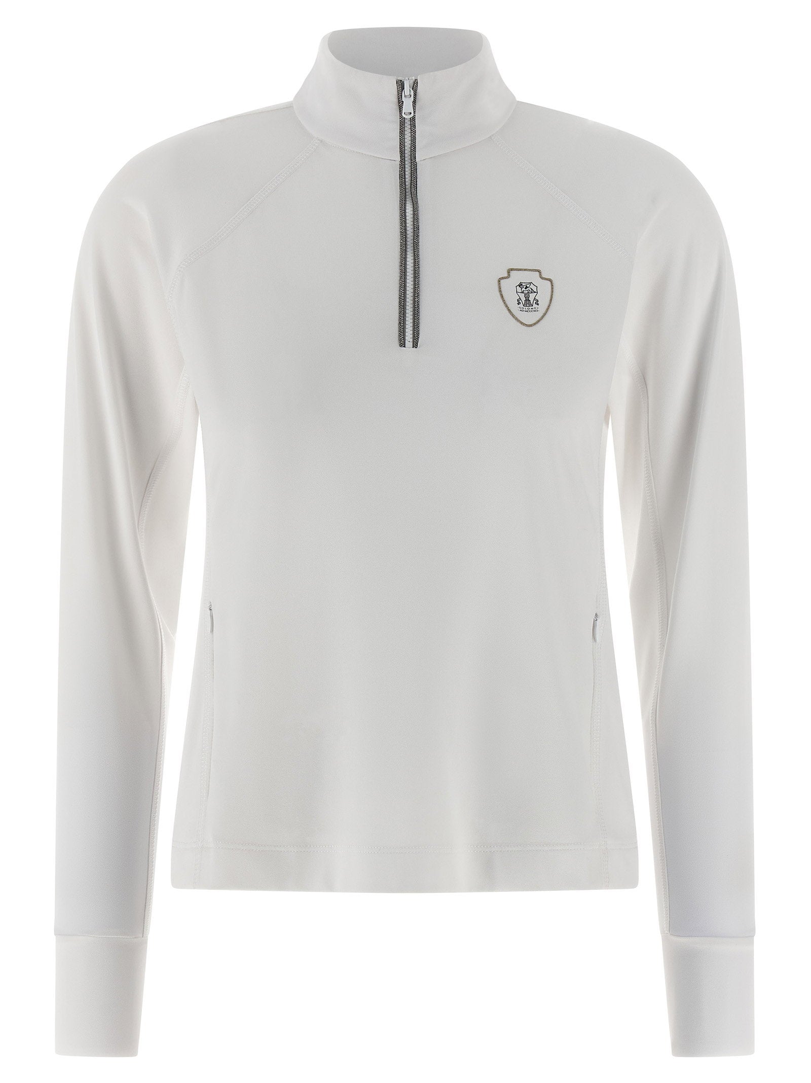 Brunello Cucinelli Precious Half Zip Sweater